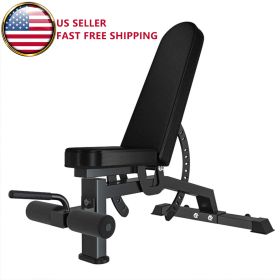 Adjustable Strength Training Bench Press Home Full Body Workout Foldable Weight Benches Gym Multi-functional Fitness Dumbbell Chair