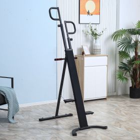 Folding Vertical Climber Exercise Machine