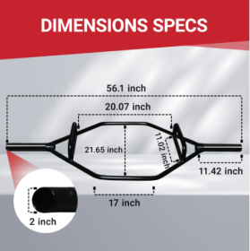 Only Supports Self Pickup  Olympic 2-inch Hex Weightlifting Sleeve With Long Sleeve And Swivel Sleeve, 500 Lb. Load Capacity, Open-Close Design