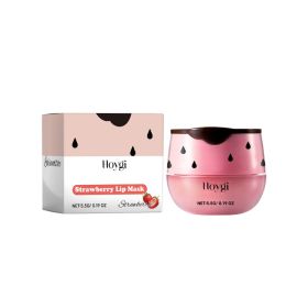 Hoygi Strawberry Lip Mask, Lighten Lip Lines And Gently Moisturize Lips, Remove Dead Skin And Moisturize Lips