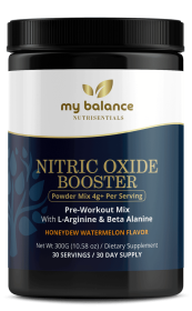 Nitric Oxide Booster Powder Mix â€“ Honeydew/Watermelon Flavor