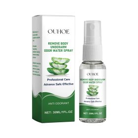 OUHOE Aloe Vera Underarm Spray Refreshing Spray Hydrates, Leaves Fragrance, Nourishes And Refreshes Underarms