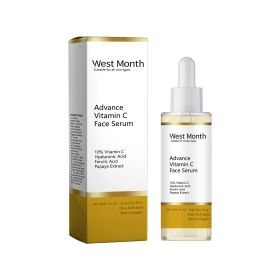 West&Month Vitamin C Serum, Vitamin C Brightening And Darkening Face Gentle Moisturizing Serum